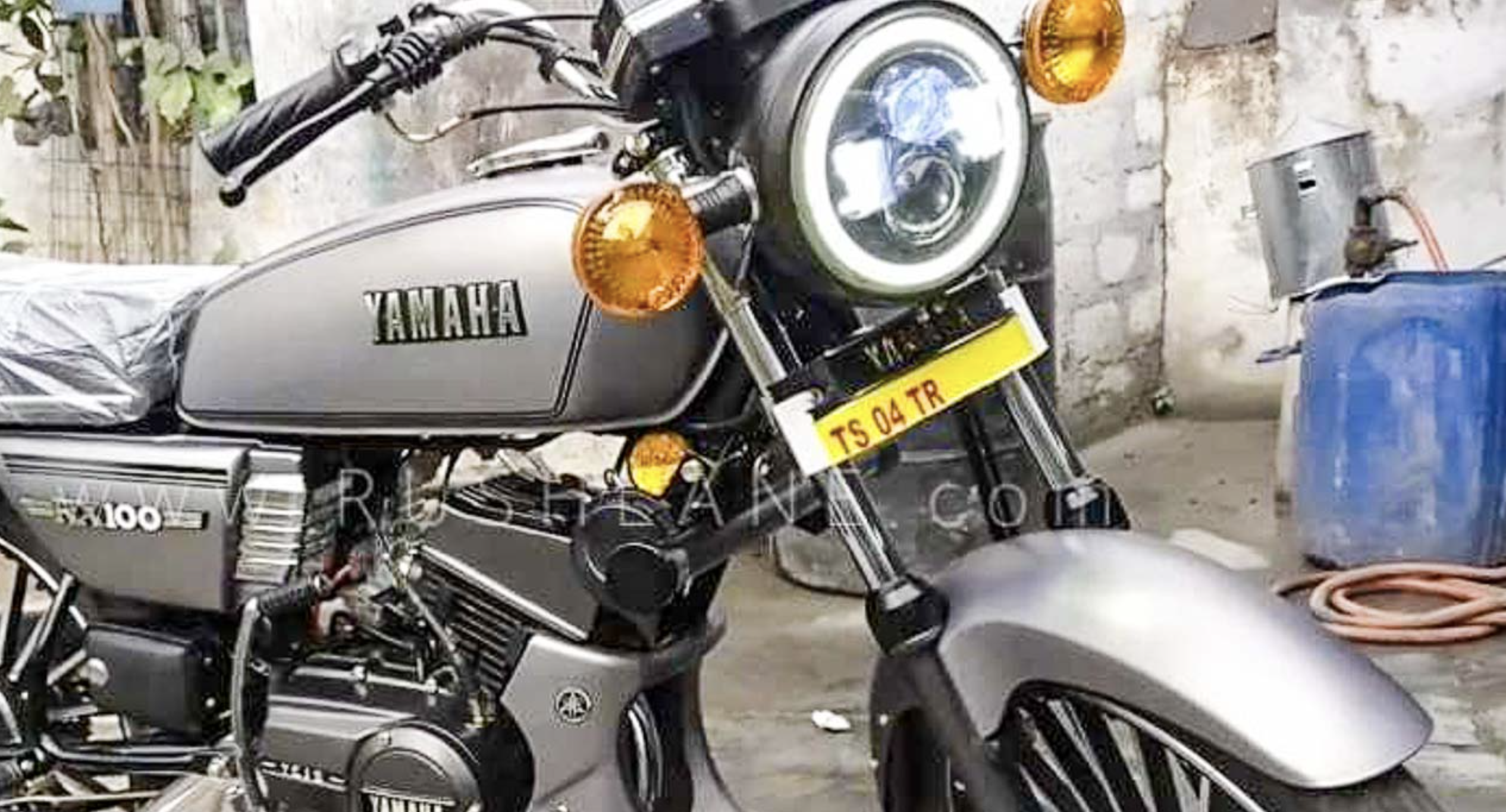 Yamaha rs 100 new model price sale